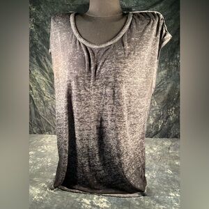 Betsey Johnson black top very soft.